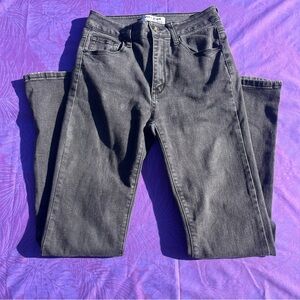 Wax Jean Men's Dark Gray Straight Jeans